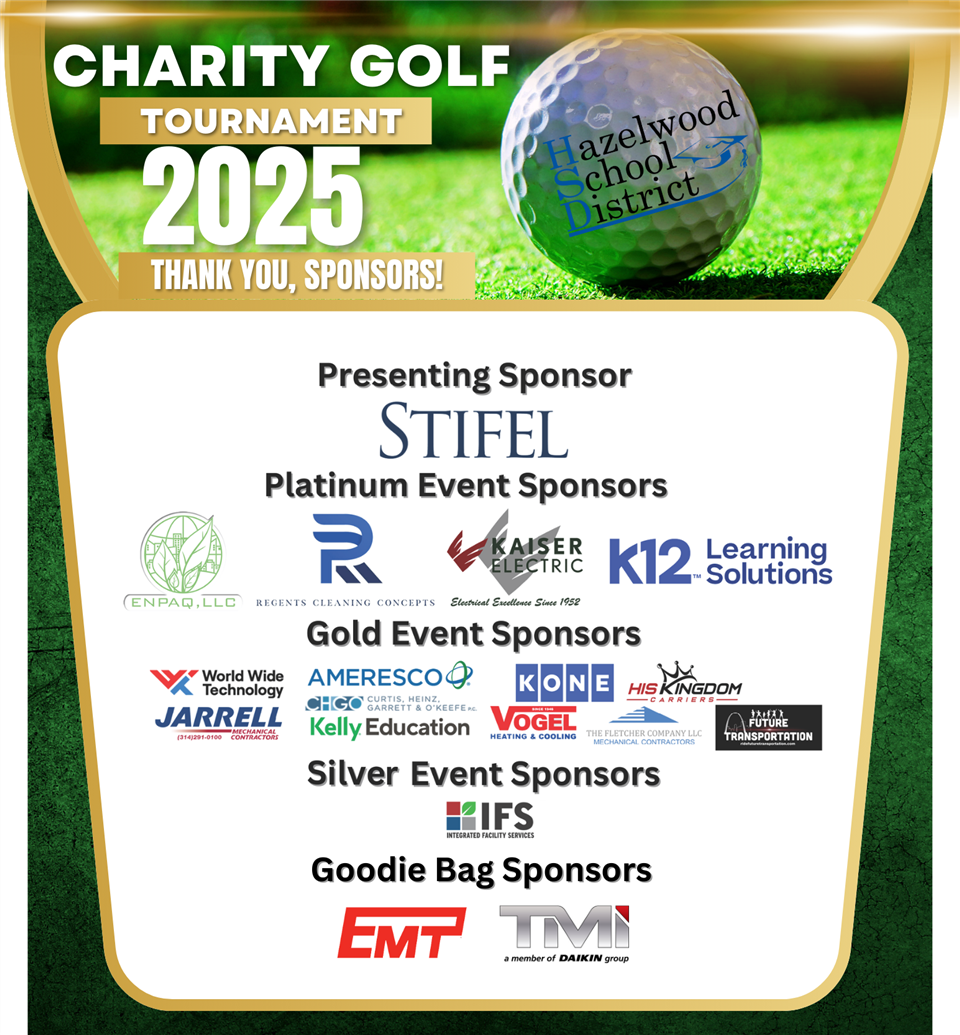 Charity Golf Sponsors